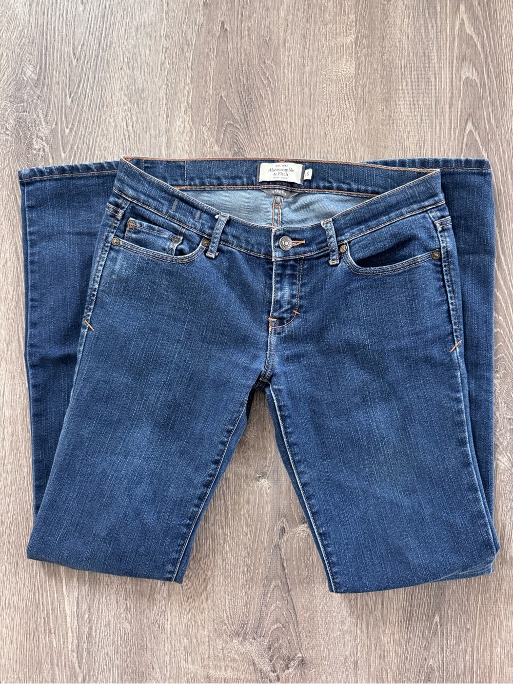 Abercrombie and Fitch Blue Women's Jeans